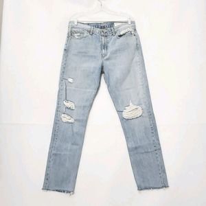 Rag & Bone Womens Union Pool Marilyn Distressed Jeans W1718K165UNI‎ Size 31